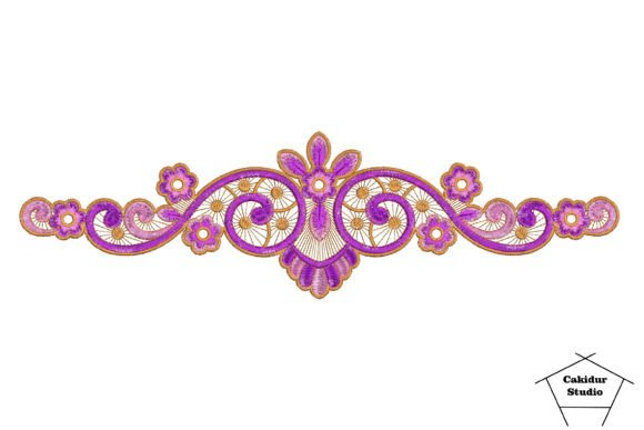 Floral Bird Embroidery Design