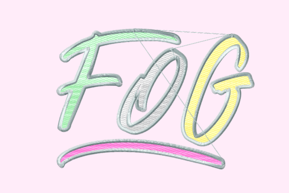 Fog Lettering: Autumn Embroidery Design Review