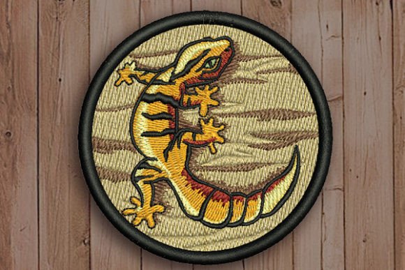 Gecko Embroidery Design Review